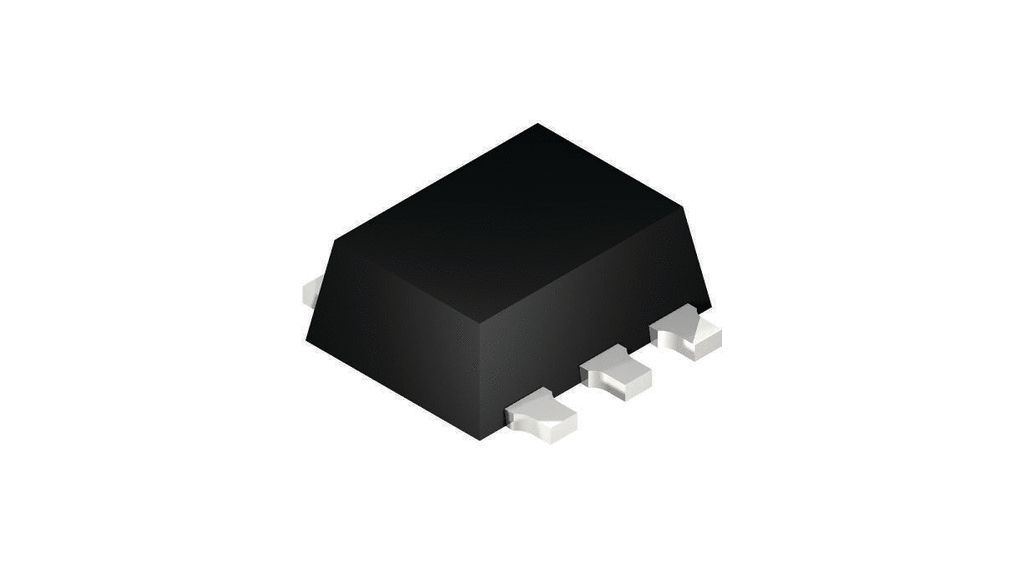 USBLC6-2P6, Dual-Element Uni-Directional TVS Diode Array, 6-Pin SOT-666